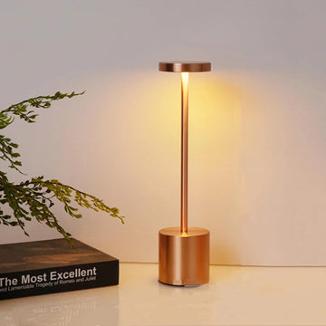 Rechargeable & Touchable Urban Chic Metal LED Table Lamp