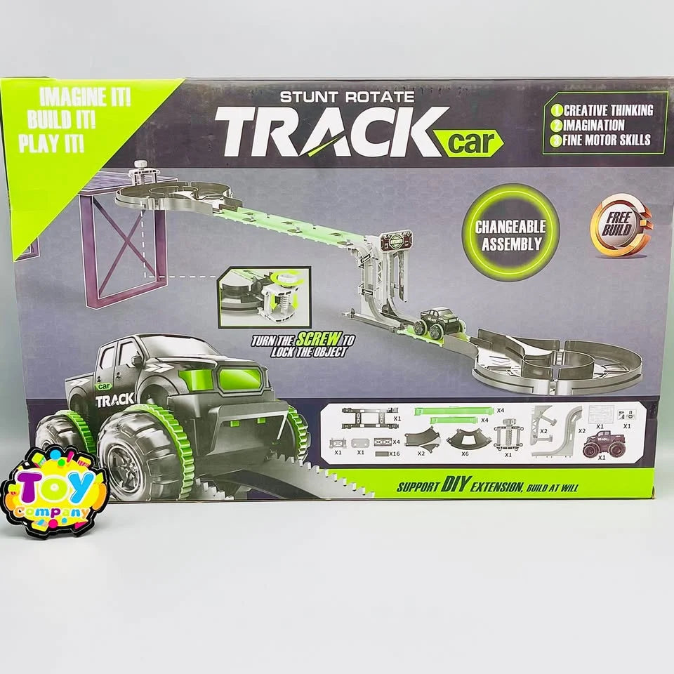 DIY Acrobatic Roller Coaster Track
