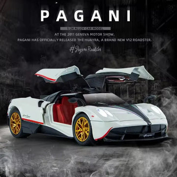 1:24 Diecast Pagani Huayra Model With Smoke
