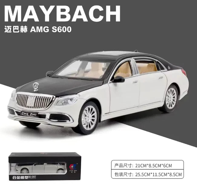 1:24 Diecast Mercedes Benz Maybach S600 With Smoke
