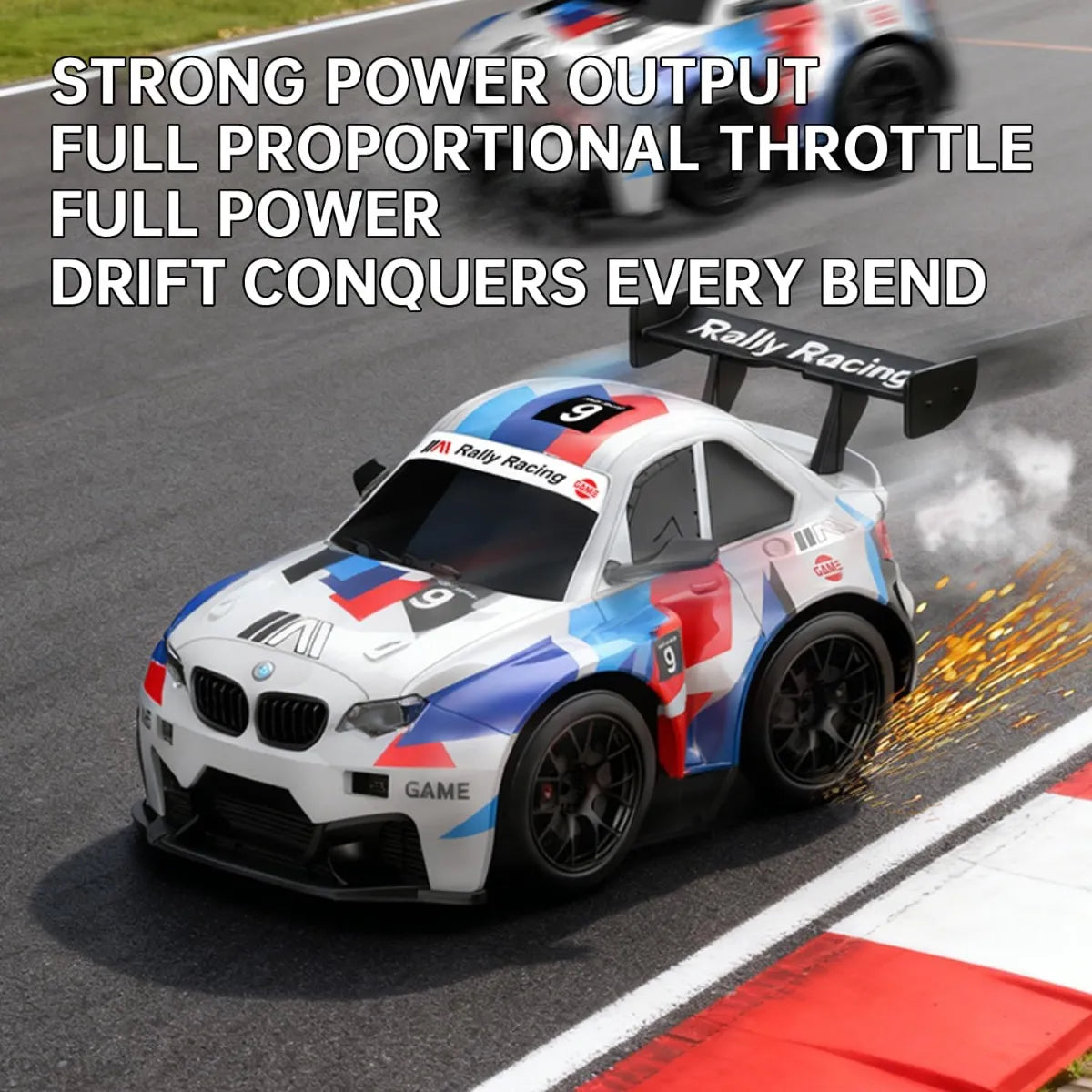 RC Mini BMW M4 Spark Drifting Car