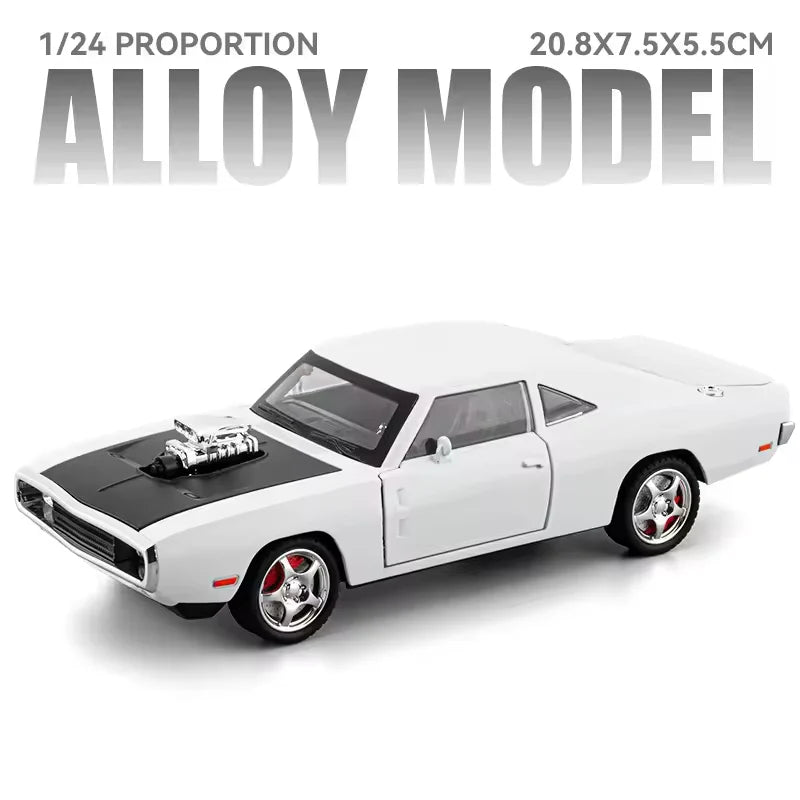1:24 Diecast Dodge Charger 1970 R/T Model Car