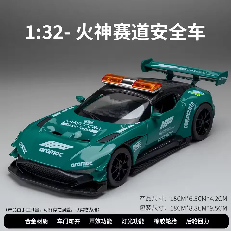 1:32 Diecast Aston Martin Vulcan Model Car With Acrylic Display Box