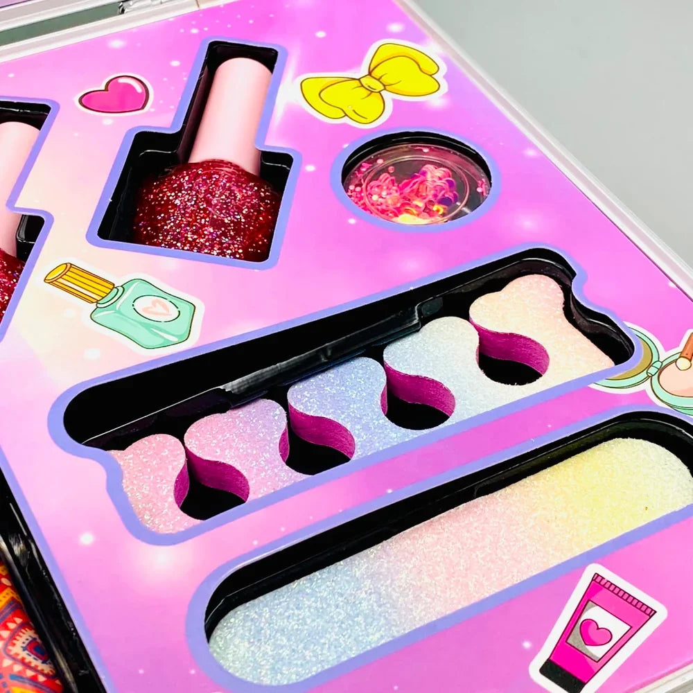 30Pcs Realistic Kuromi Makeup Briefcase