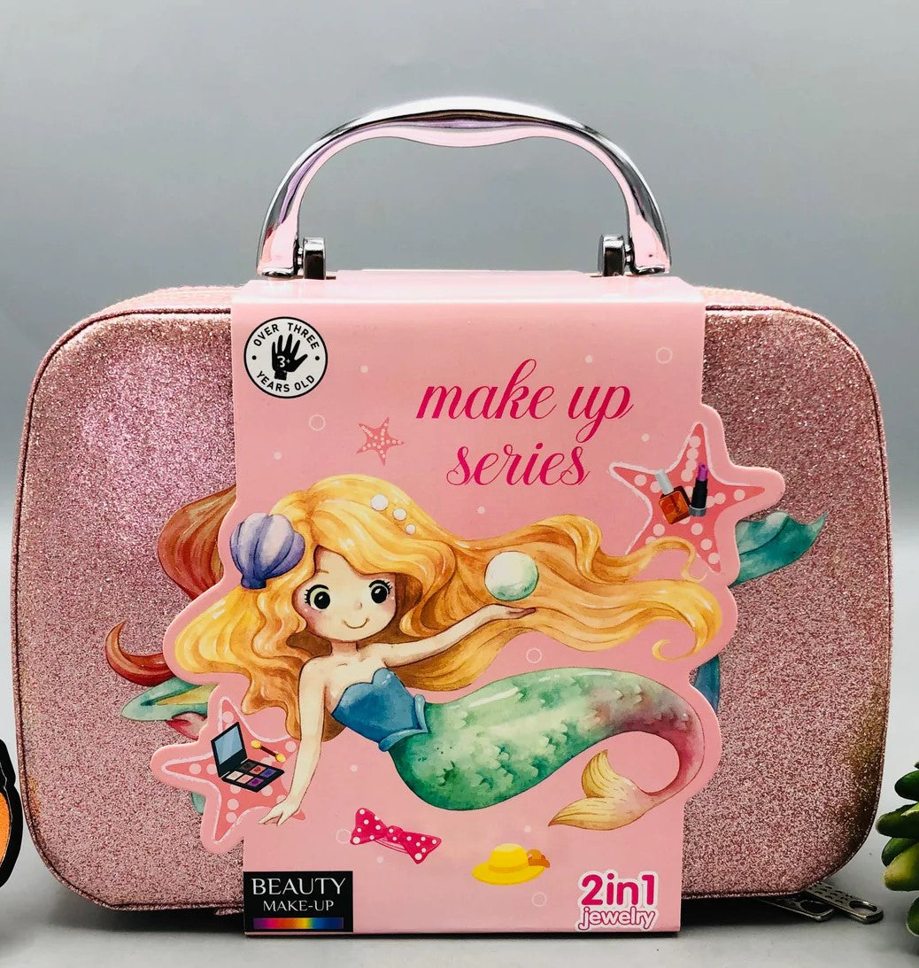 Mermaid 2in1 Realistic Beauty Makeup Bag