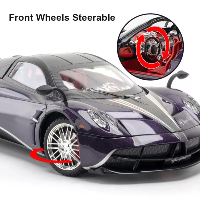 1:18 Diecast Pagani Huayra Dinastia Model Car With Smoke