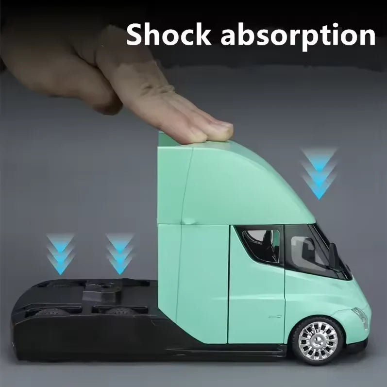 1:24 Diecast Tesla Semi Truck Model