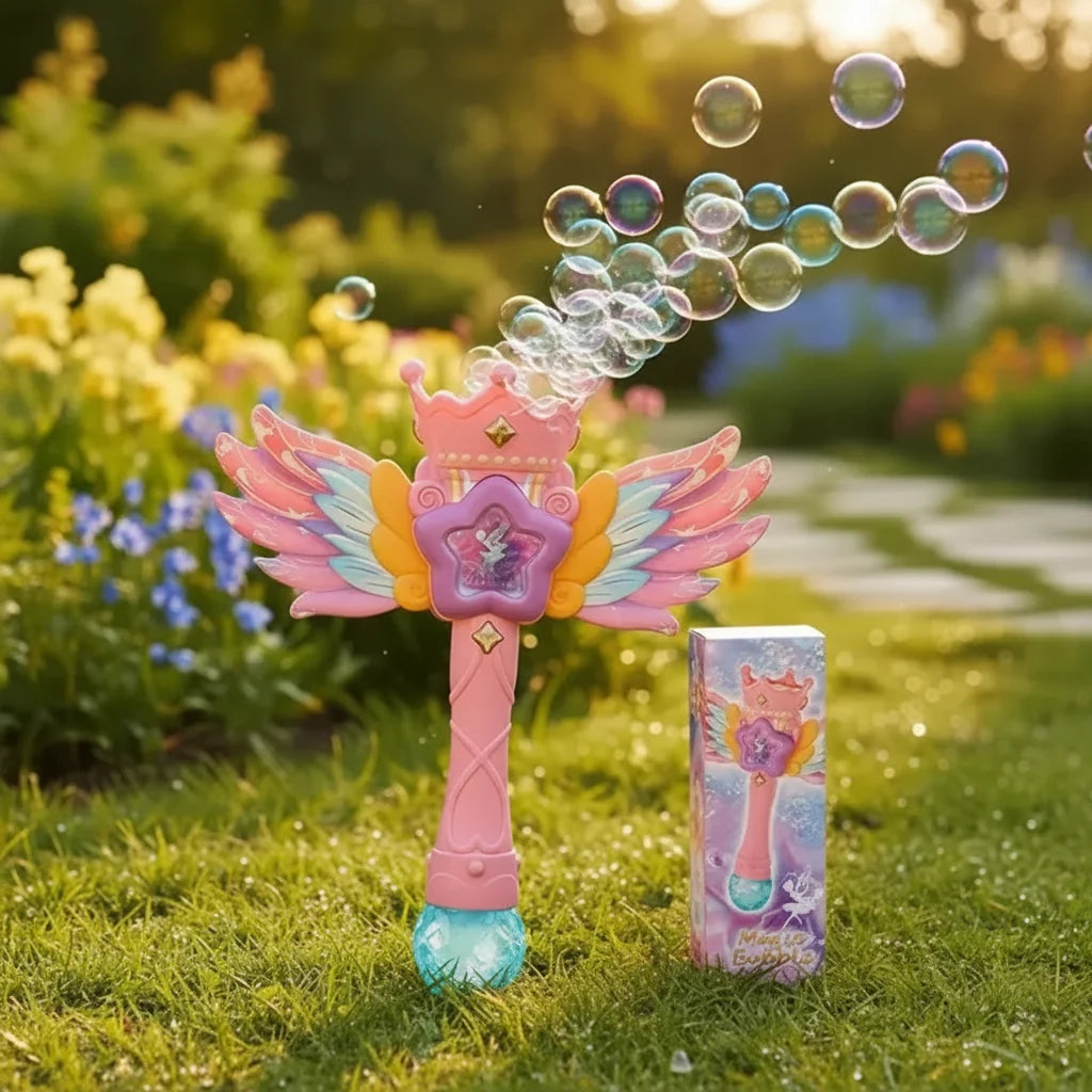 12 Holes Rechargeable Magic Bubble Stick