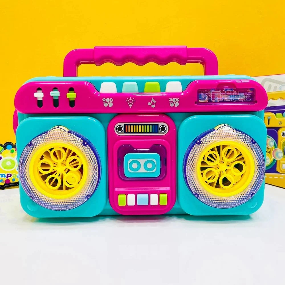 10 Holes Bubble Radio With Light & Music