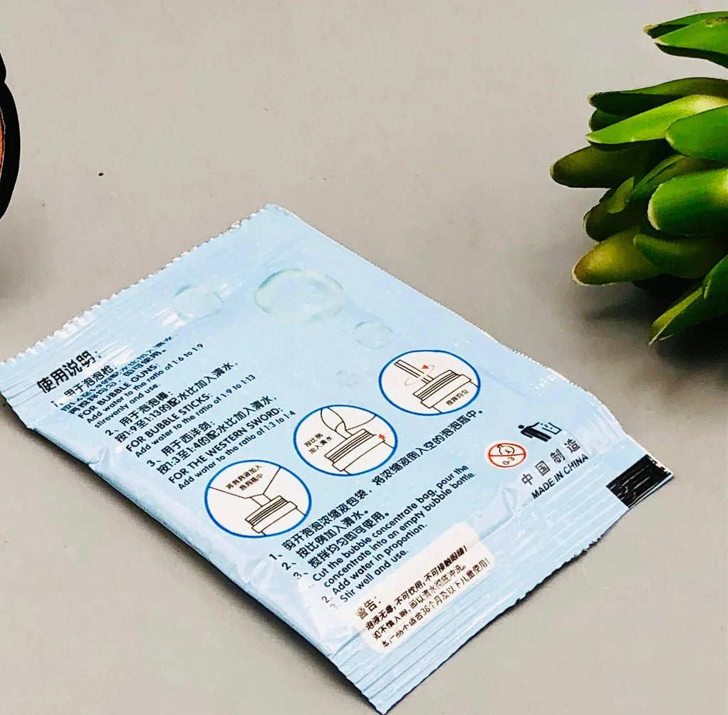 10ml Concentrate Bubble Liquid Sachet