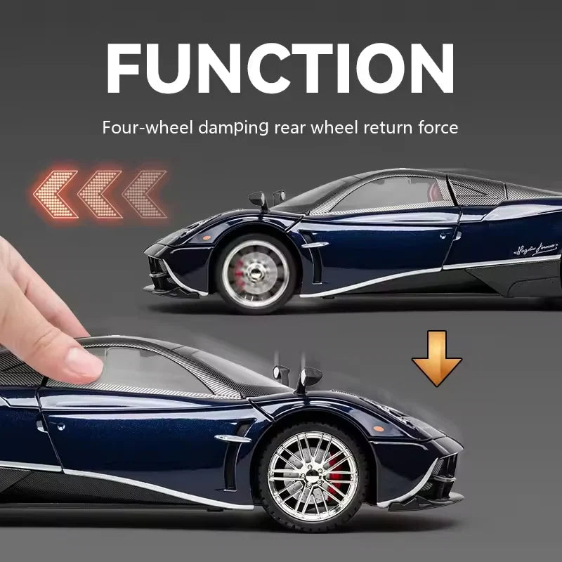 1:18 Diecast Pagani Huayra Dinastia Model Car With Smoke