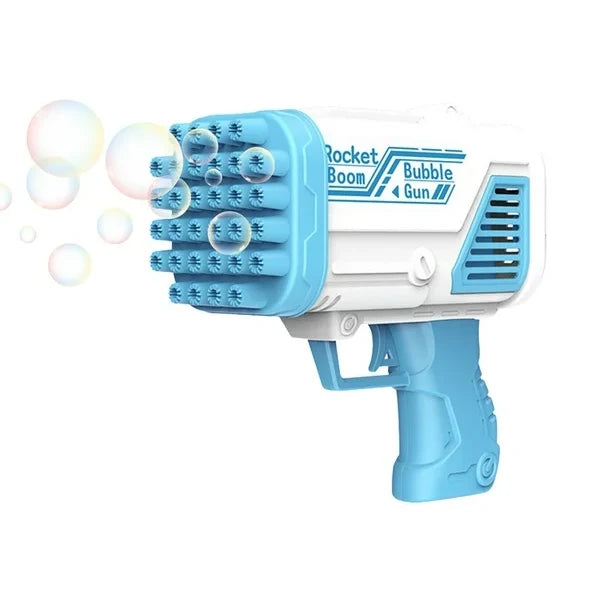 Electric Bazooka Colorful Bubble Gun