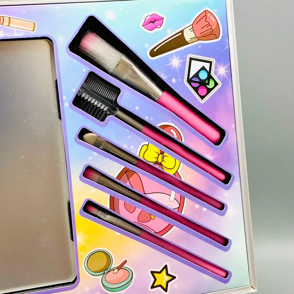 30Pcs Realistic Kuromi Makeup Briefcase