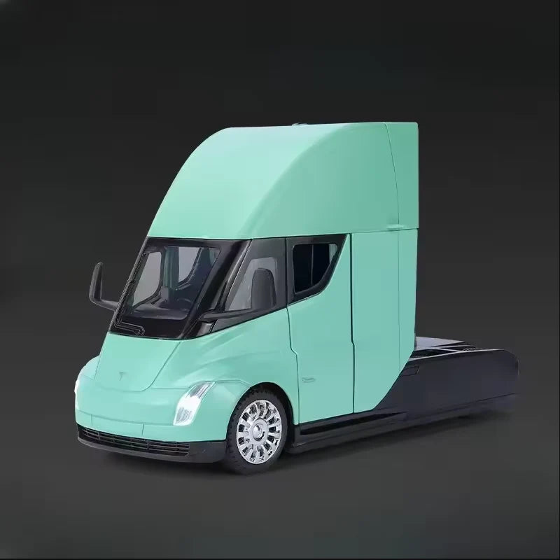 1:24 Diecast Tesla Semi Truck Model