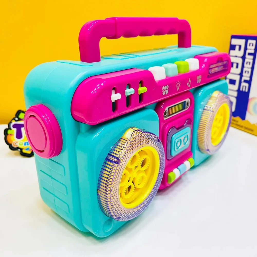 10 Holes Bubble Radio With Light & Music