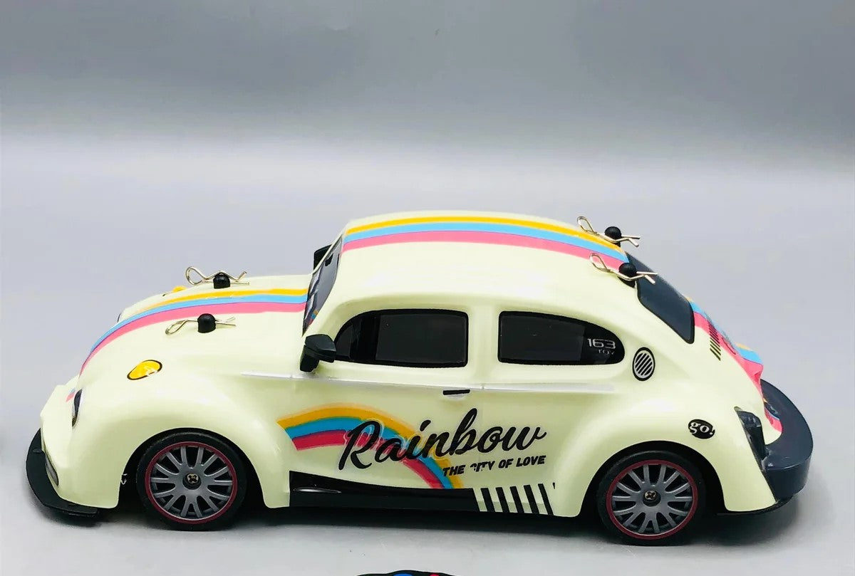 1:18 RC Volkswagen Beetle Foxy Drift Car With Smoke