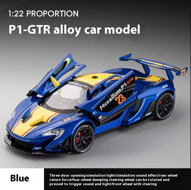 1:22 Diecast MaLaren P1 Model Car