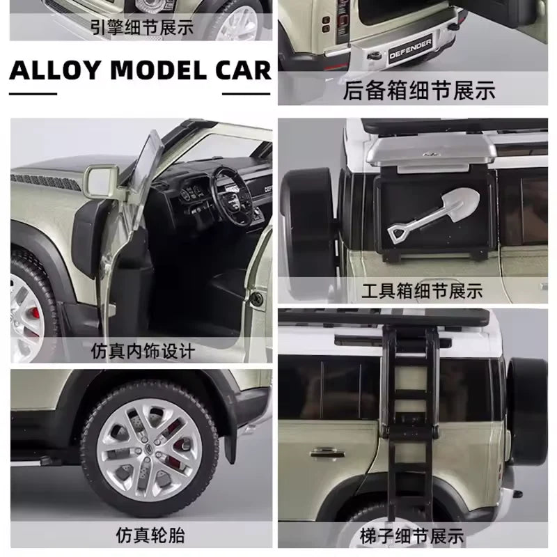 1:18 Diecast Toyota Land Rover Defender Model
