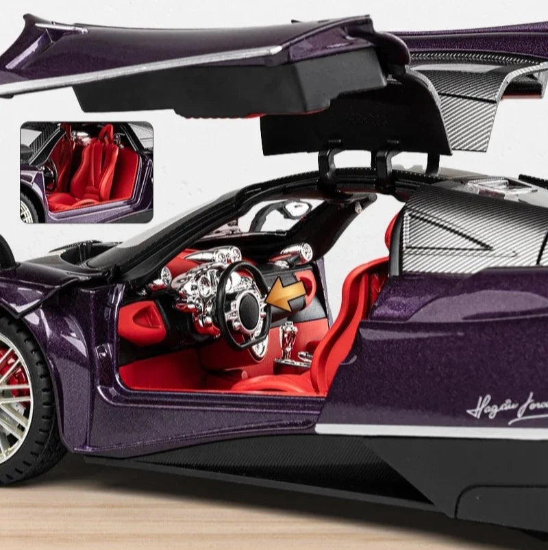 1:18 Diecast Pagani Huayra Dinastia Model Car With Smoke