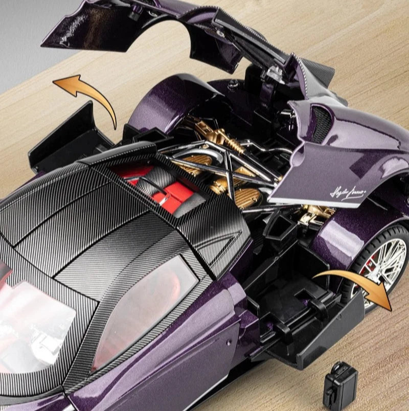 1:18 Diecast Pagani Huayra Dinastia Model Car With Smoke