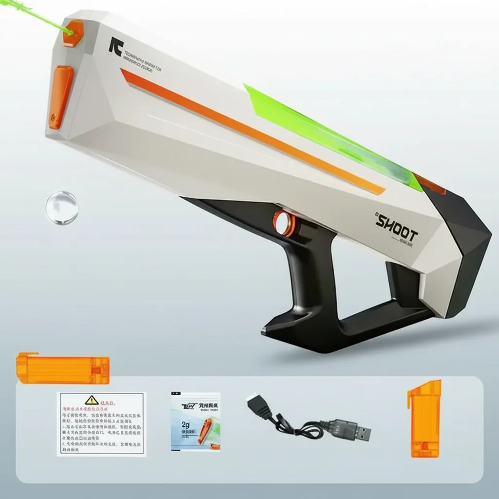 Electric 500mAh Water Shooting Cyber Gun