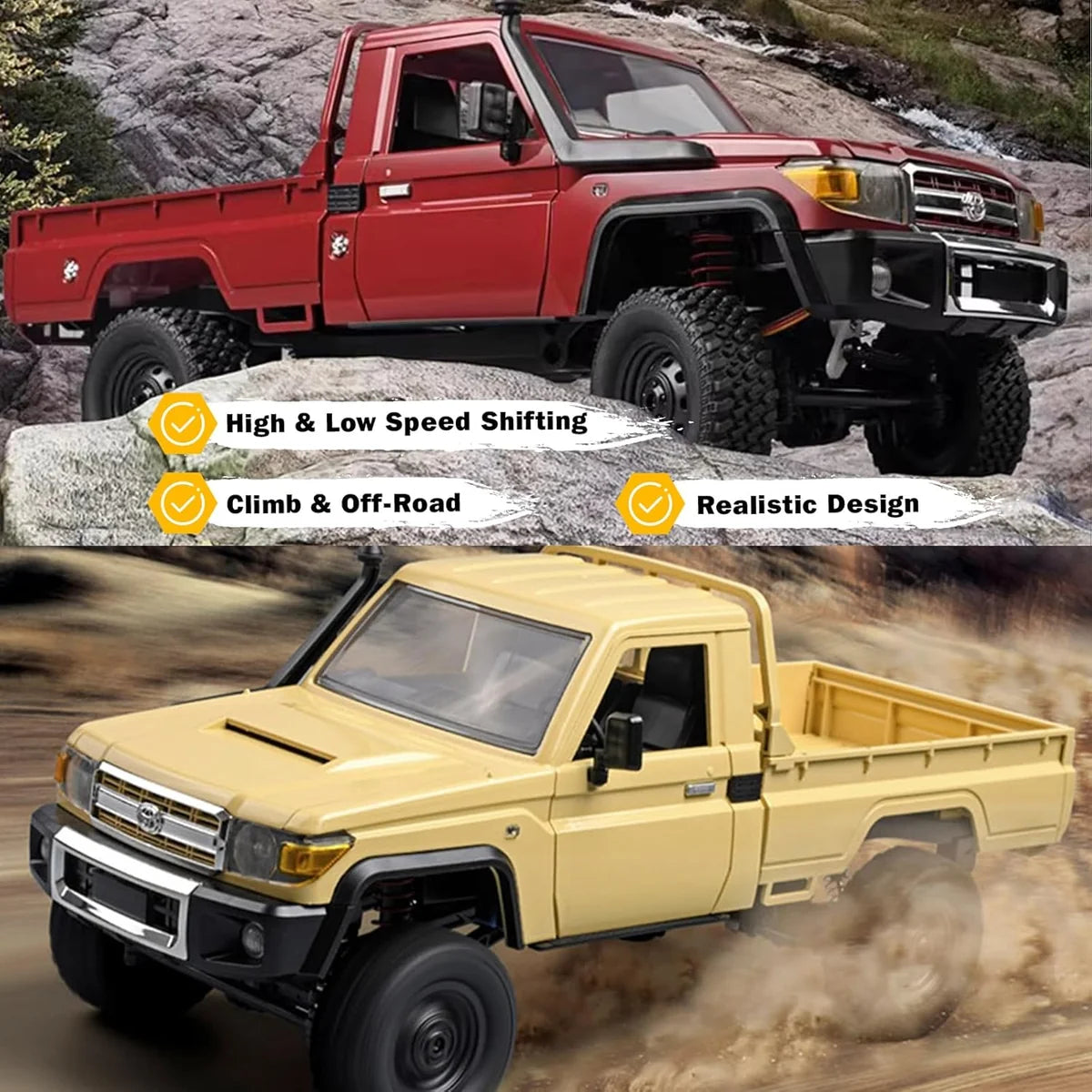 1:12 RC Toyota Land Cruiser LC79 Official Licensed Modelac