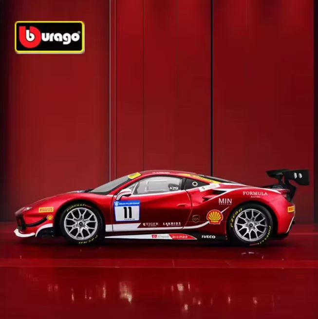 Bburago 1:24 Ferrari 488 Challenge Formula Racing 2017