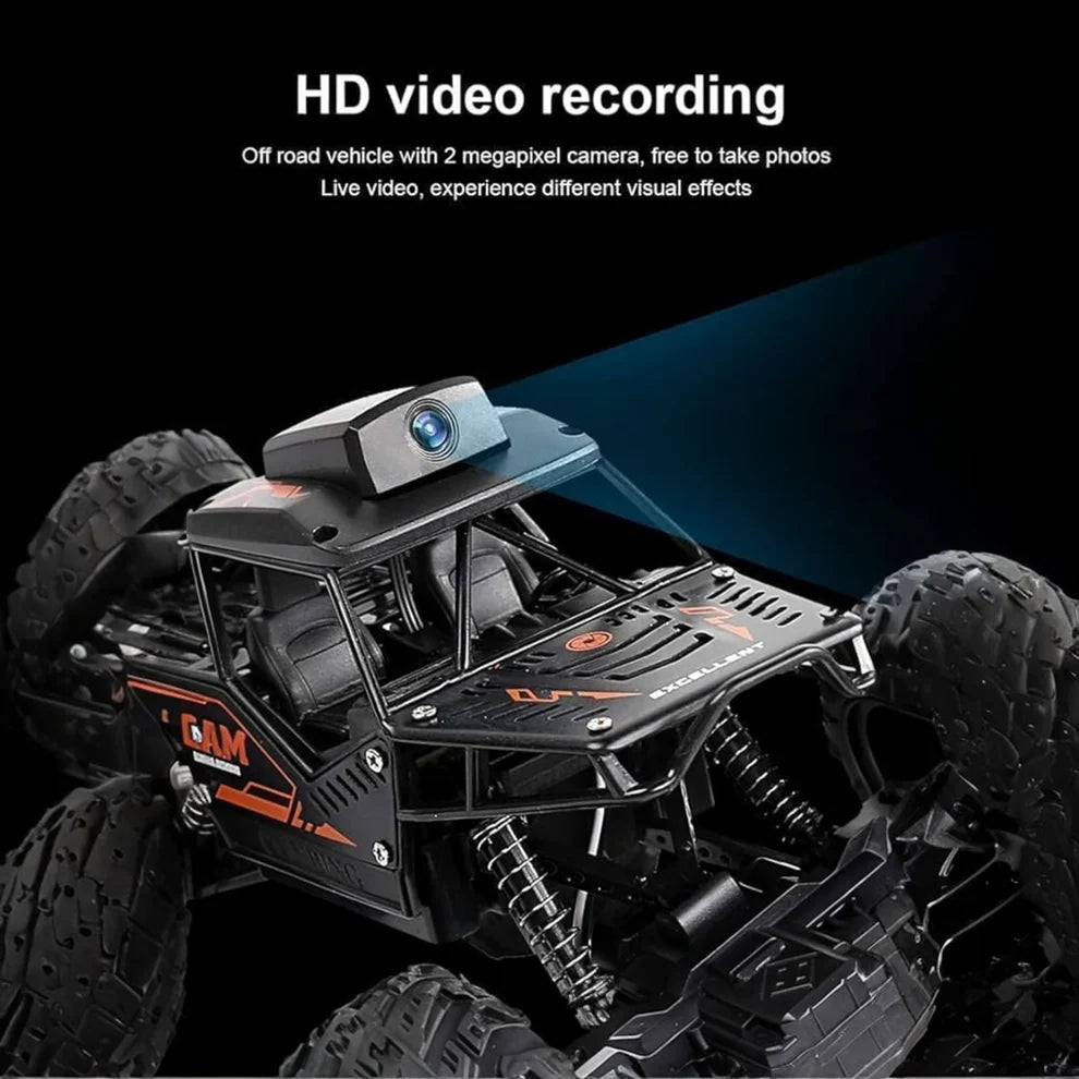 Camera Car 4x4 Climbing Alloy Off-Road RC Car with 4K HD WiFi Camera